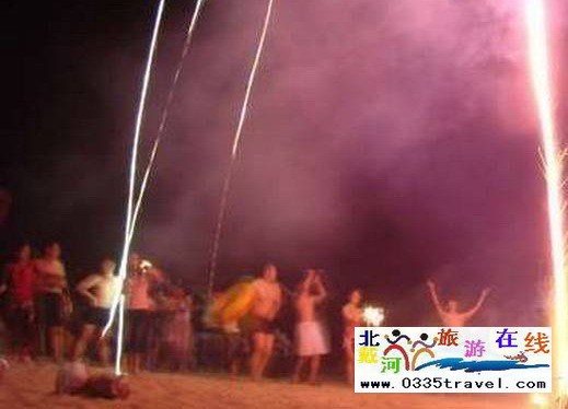 北戴河煙花篝火晚會(huì)