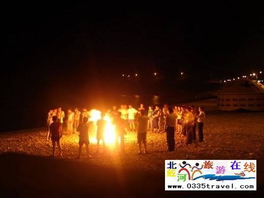 北戴河煙花篝火晚會(huì)