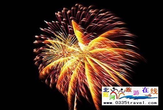 北戴河煙花篝火晚會(huì)