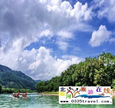 東戴河永安峽谷漂流