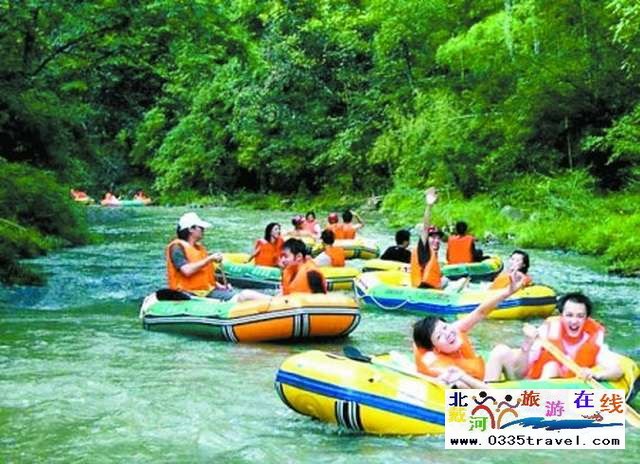 東戴河永安峽谷漂流