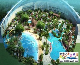 [秦皇島] 北戴河漁島菲奢爾海景溫泉(溫泉+滑雪+溶洞+鯨魚(yú)浪擺+兒童戲水)成人票148元起