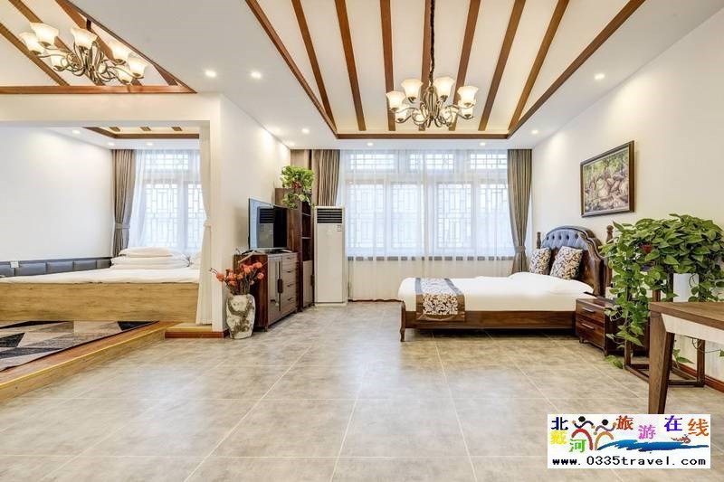 山海關(guān)古城古典特色庭院民宿