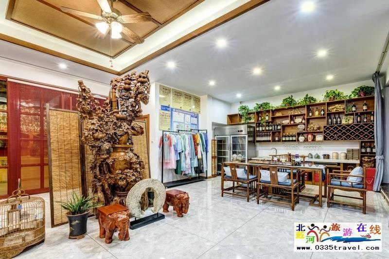 山海關(guān)古城古典特色庭院民宿