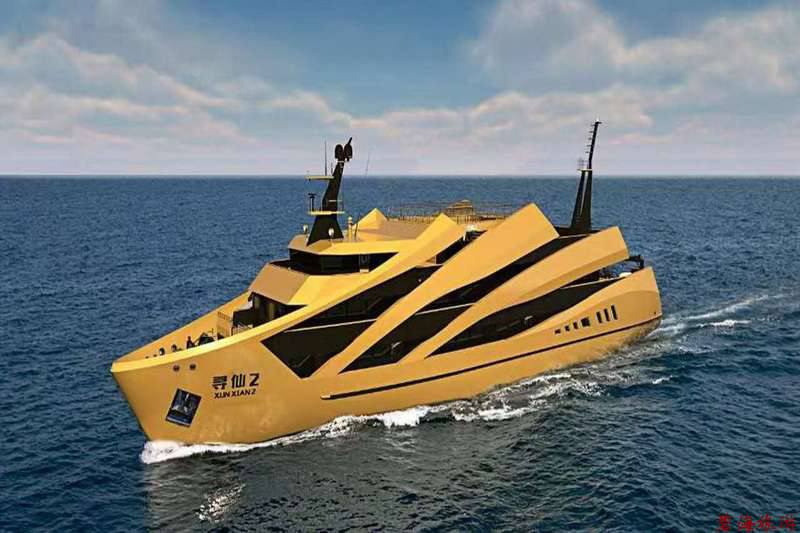 秦皇島北戴河浪淘沙長城號公主號尋仙號求仙號游船